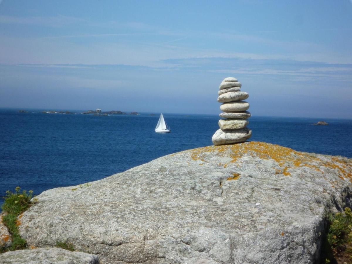 Natural Stone House Close To The Sea, Lannilis Eksteriør bilde